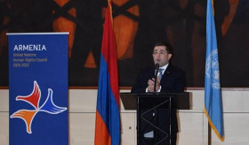 Հայաստանի Թավշյա հեղափոխությանը նվիրված լուսանկարների ցուցահանդեսի բացում ՄԱԿ-ում