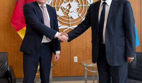 Meeting of Armenian Ambassador to UN with President of General Assembly
