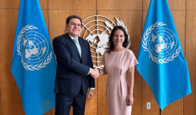 Meeting of Armenian Permanent Representative with the President of UN General Assembly