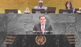 ՄԱԿ-ում ՀՀ մշտական ներկայացուցիչ Պարույր Հովհաննիսյանի ելույթը Տեղեկատվական հասարակության համաշխարհային գագաթաժողովի արդյունքների իրագործման ընդհանուր վերանայման մասով բարձր մակարդակի հանդիպմանը