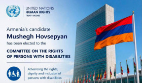 Հայաստանից ներկայացված թեկնածու Մուշեղ Հովսեփյանն ընտրվեց ՄԱԿ Հաշմանդամություն ունեցող անձանց իրավունքների հարցերով կոմիտեի անդամ