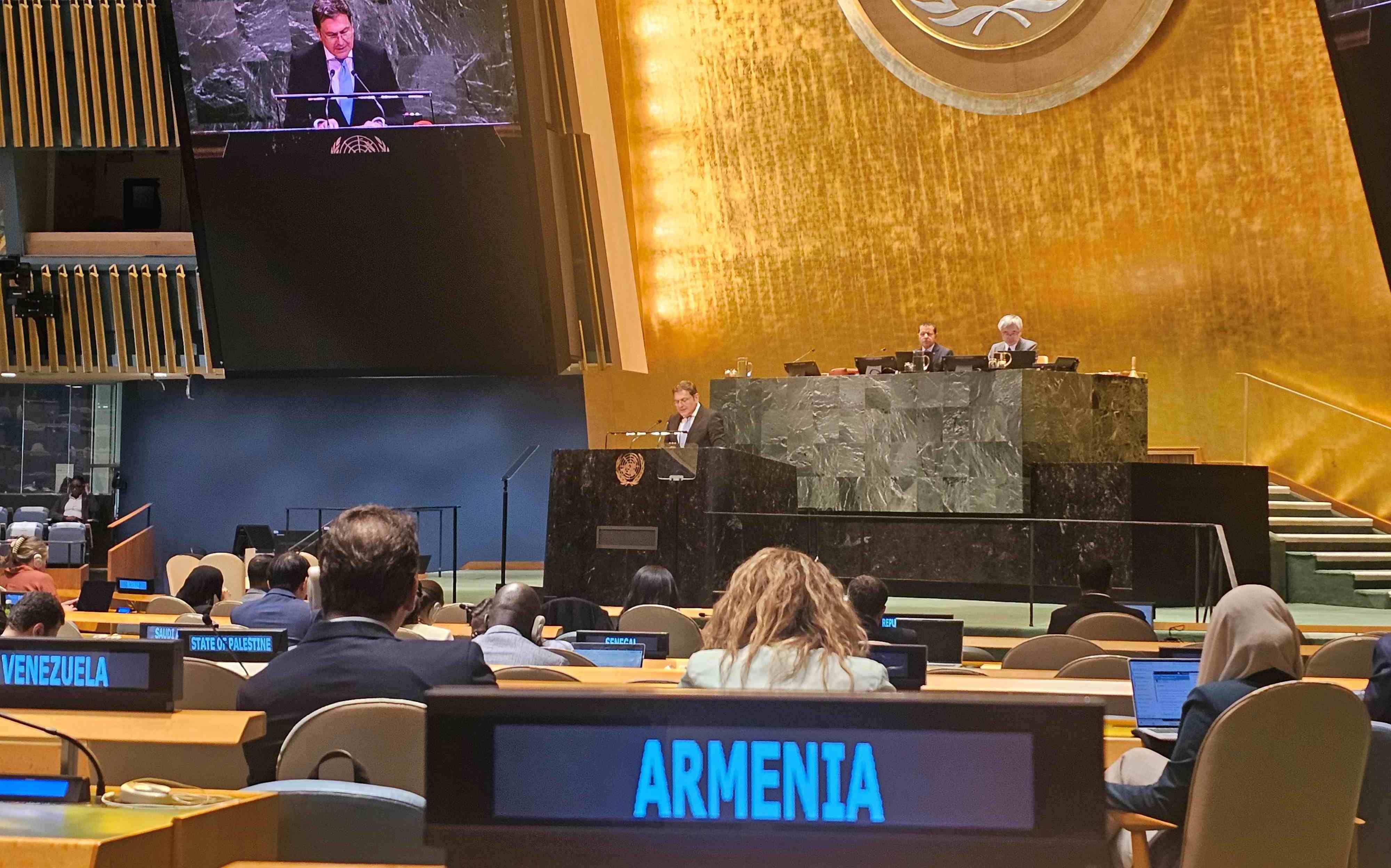Statement by H.E. Mr. Paruyr Hovhannisyan, Ambassador, Permanent Representative of the Republic of Armenia to the UN at the UN General Assembly Plenary Meeting consideration of &laquo;Education for Peace&raquo; Resolution