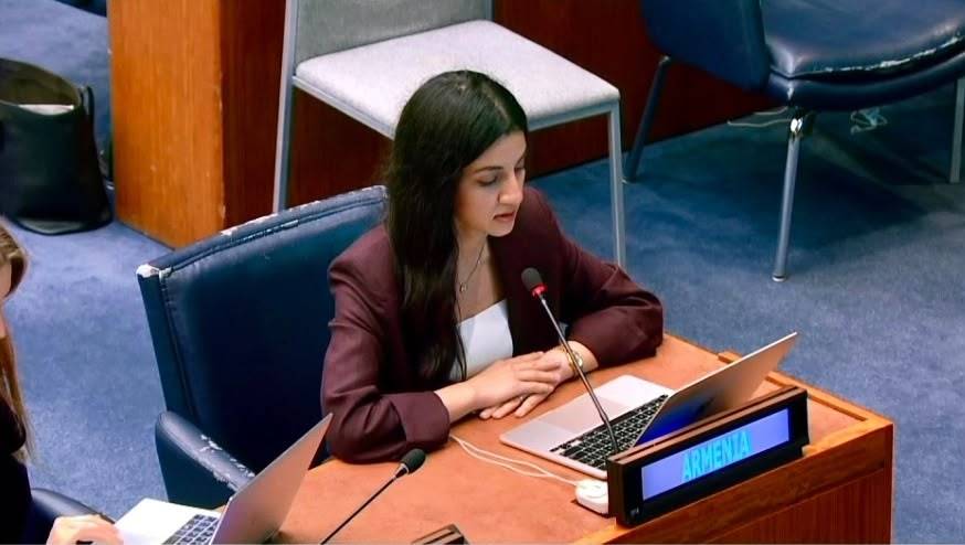 ՀՀ ՄՆ երրորդ քարտուղար Սյուզաննա Մարտիրոսյանի ելույթը &laquo;Հաշմանդամություն ունեցող անձանց իրավունքների մասին&raquo; ՄԱԿ կոնվենցիայի մասնակից պետությունների համաժողովի 19-րդ նստաշրջանի ընդհանուր քննարկմանը