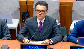 ՄԱԿ-ում ՀՀ ՄՆ առաջին քարտուղար Արսեն Քոթանջյանի ելույթը ՄԱԿ ԳԱ 80-րդ նստաշրջանի Առաջին կոմիտեի Միջուկային զենքերի վերաբերյալ թեմատիկ քննարկմանը