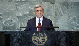 Speech by Serzh Sargsyan, the President of the Republic of Armenia in the 66th session of the General Assembly