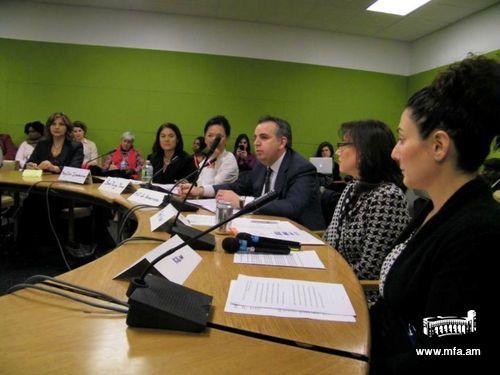 «Կանանց առաջխաղացման միջոցով դեպի կայուն զարգացում» խորագրով քննարկում ՄԱԿ-ում