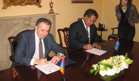 Դիվանագիտական հարաբերությունների հաստատում Հայաստանի եւ Տուվալուի միջեւ