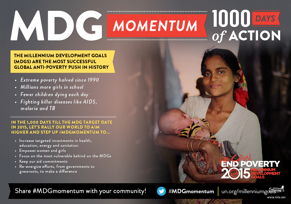 UN Member States rally for MDG Momentum