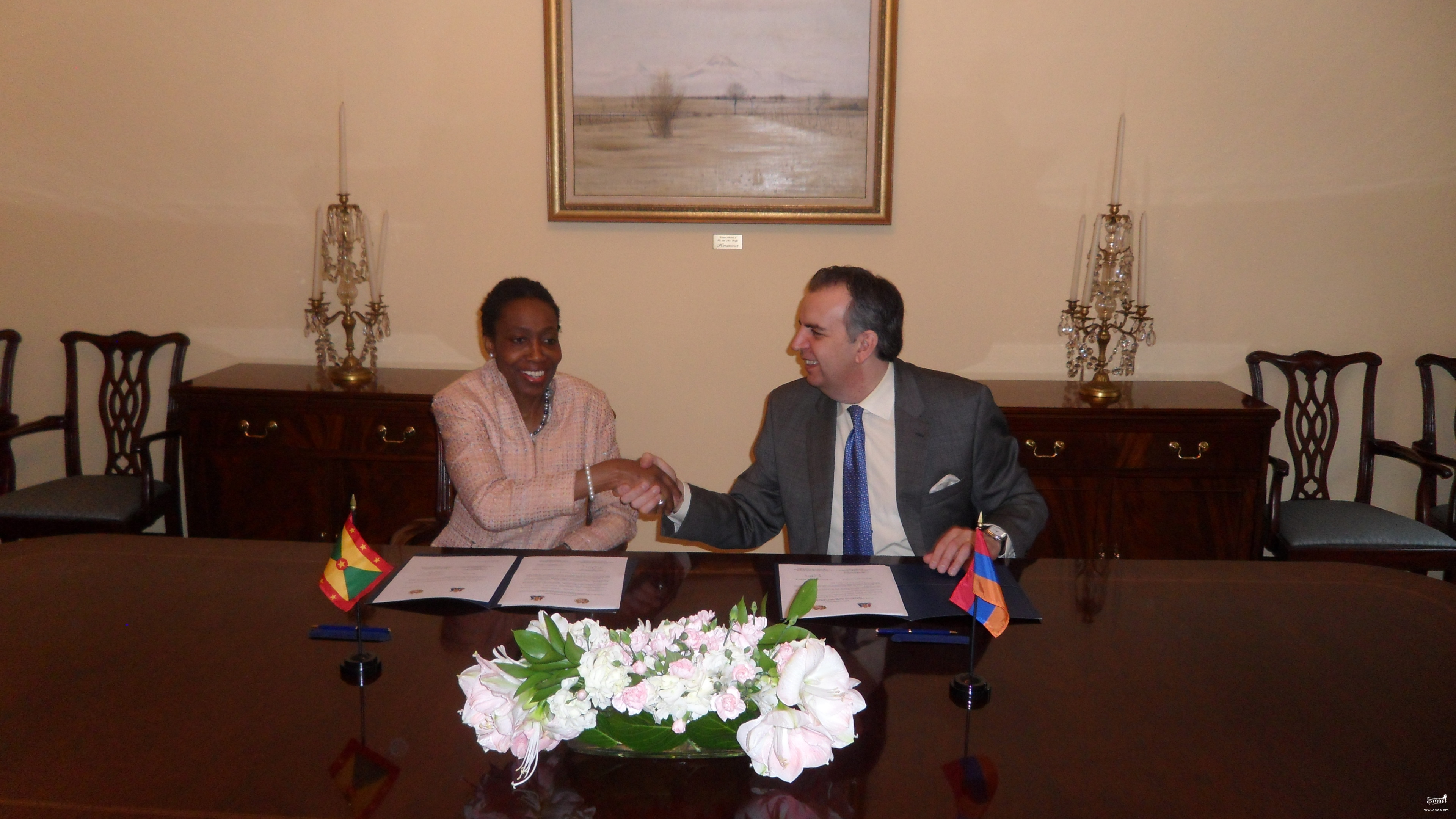 Establishment of diplomatic relations between Armenia and Grenada