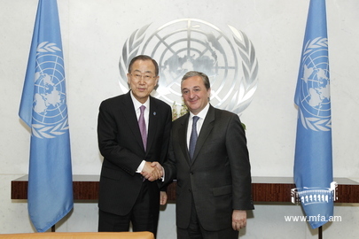 New Permanent Representative of Armenia Presented His Credentials to UN Secretary-General