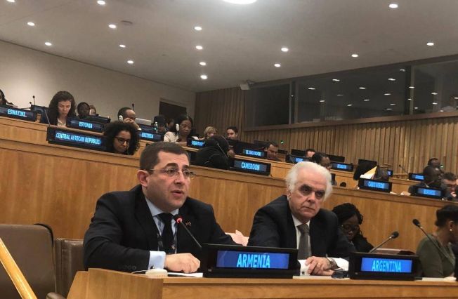 Intervention by H.E. Mher Margaryan, Ambassador, Permanent Representative of the Republic of Armenia, at the Dialogue with High Commissioner for Human Rights, UNGA 74 Third Committee, Agenda item: 74 – Human Rights