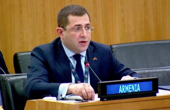 Remarks by H.E. Mr. Mher Margaryan, Ambassador, Permanent Representative of Armenia, at the UNGA 74 Second Committee, Sustainable Development