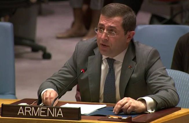 Armenia participated at the UN Security Council open debate on “Protection of Civilians in Armed Conflict”