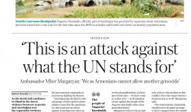 Interview of the Permanent Representative of Armenia to the United Nations Mher Margaryan to Arab News