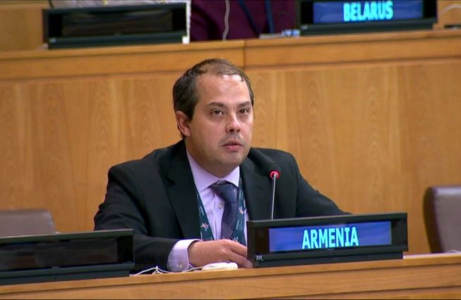 Statement by Davit Grigorian, Second Secretary, Permanent Mission of Armenia to the UN, at the UNGA 75 / Second Committee General Debate