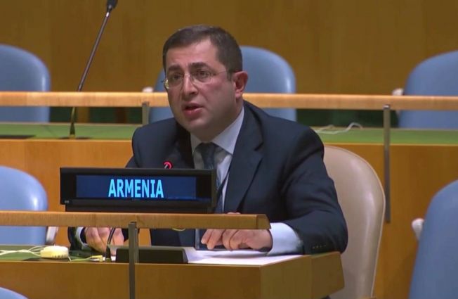 Statement by H.E. Mr. Mher Margaryan, Permanent Representative of Armenia to the United Nations, at the UNGA 75 / First Committee General Debate