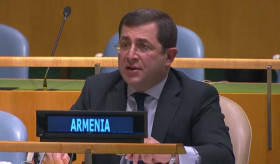 Statement by H.E. Mher Margaryan, Permanent Representative of Armenia to the UN, at the UNGA 75/ plenary, Item 115,  Report of the Secretary-General on the work of the Organization