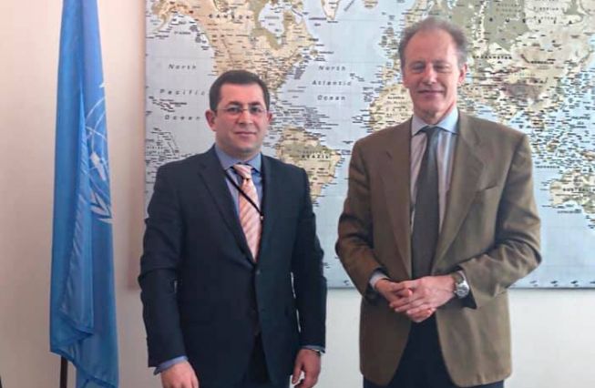 Permanent Representative of Armenia to the United Nations met with the UN Assistant Secretary-General for Human Rights