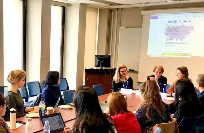 Remarks by Ms Sofya Simonyan, Deputy Permanent Representative of Armenia to the UN, at “Women in Diplomacy: Eurasian Perspective” Roundtable Discussion, Columbia University School of International and Public Affairs