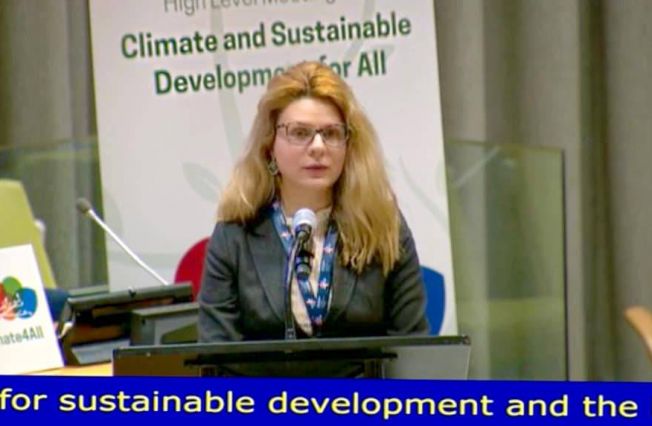 Statement by Sofya Simonyan, Deputy Permanent Representative of Armenia to the UN at the High-Level Meeting “Climate and Sustainable Development for ALL”