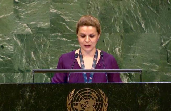 Statement by Mrs. Sofya Simonyan, Deputy Permanent Representative of Armenia to the UN at the  UNGA73 Plenary - Item 128 (J) "Cooperation between UN and the international organization of la Francophonie"