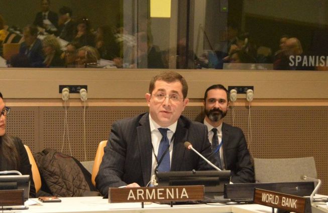 Remarks by H.E. Mr. Mher Margaryan, Permanent Representative of Armenia to the UN at a side event on “Strengthening Preparedness against Natural Disasters”