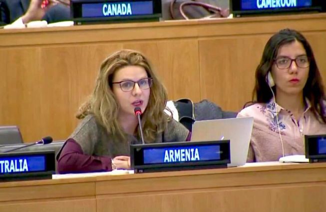 Remarks by Ms. Sofya Simonyan, Third Secretary, Permanent Mission of Armenia, at the briefing by the co-chairs of the multi-stakeholder forum on science, technology and innovation for the SDGs