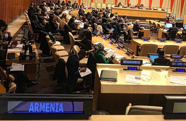 Armenia was elected to the U.N Commission on the Status of Women