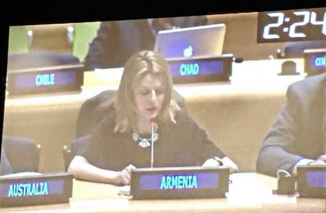 Statement by Sofya Simonyan, Third Secretary, Permanent Mission of Armenia to the UN, at the ECOSOC forum for financing for development follow-up