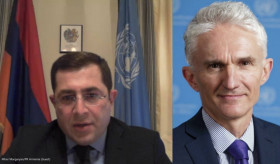The Meeting of the Permanent Representative of Armenia with the UN Under-Secretary-General for Humanitarian Affairs and Emergency Relief Coordinator