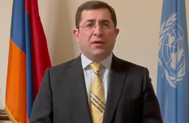 Video Message by H.E. Mher Margaryan, the Permanent Representative of Armenia to the UN, on the occasion of United Nations Observance of International Women’s Day 2021