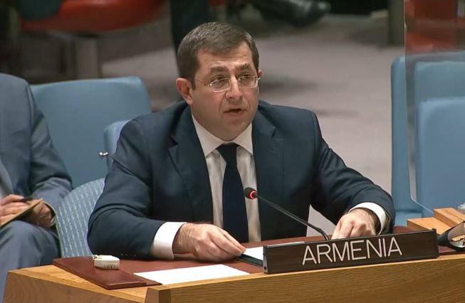 The Permanent Representative of Armenia delivered a statement in the UN Security Council