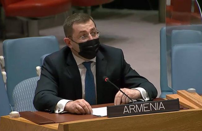 Выступление Постоянного представителя Армении в ООН в ходе дебатов СБ по сотрудничеству ООН с ОДКБ