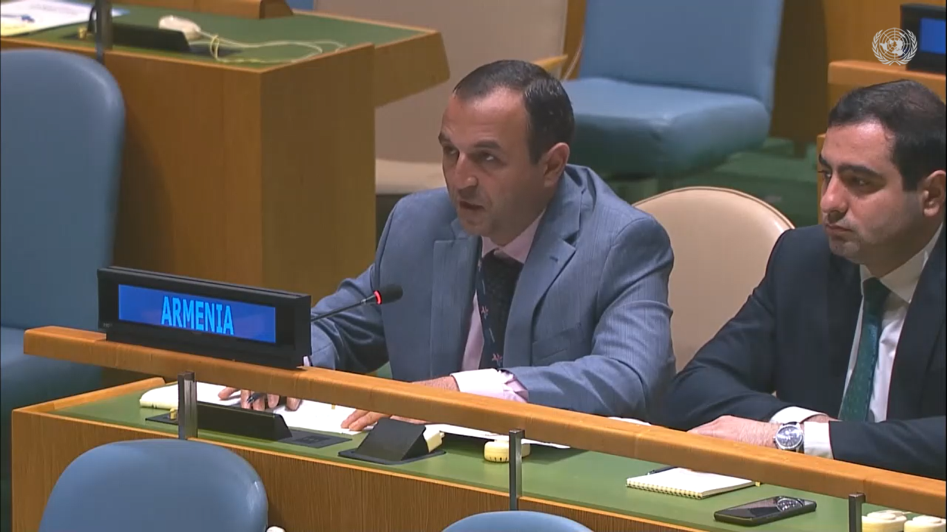 Statement by Mr. Davit Knyazyan, Deputy Permanent Representative of Armenia to the United Nations, at the GA Plenary under agenda item 31 - Report of the Security Council