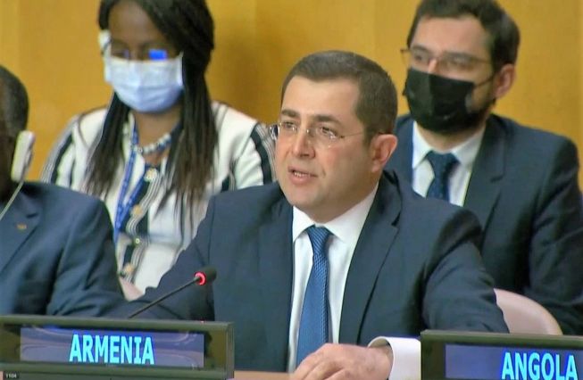 ՄԱԿ-ում Հայաստանի մշտական ներկայացուցիչը ելույթ է ունեցել ՄԱԿ Տնտեսական և սոցիալական խորհրդի հումանիտար հարցերին նվիրված նստաշրջանին