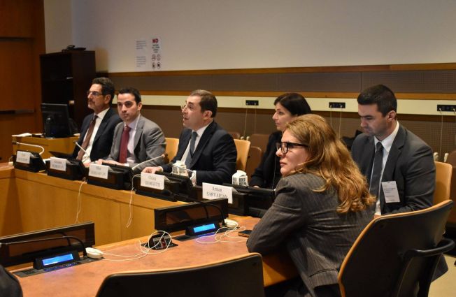 Opening Remarks by Armenia’s Permanent Representative Mher Margaryan at the Round-table discussion entitled “Emerging Issues in Legal Practice: Ethics, Representation and International Dispute Resolution”