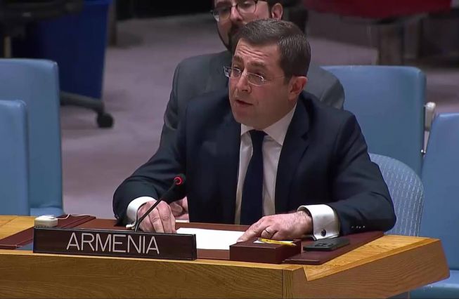 Հայաստանի մշտական ներկայացուցիչը ելույթ է ունեցել ՄԱԿ Անվտանգության խորհրդում՝ արդյունավետ բազմակողմանիության և ՄԱԿ կանոնադրության պաշտպանության թեմայով հանդիպմանը