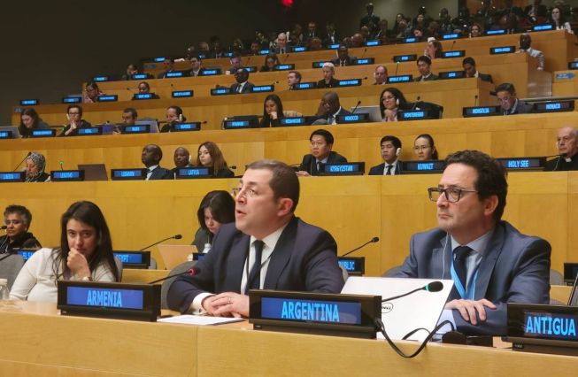 Remarks by Permanent Representative of Armenia Mher Margaryan during the Meeting between UN Resident Coordinators with Member States