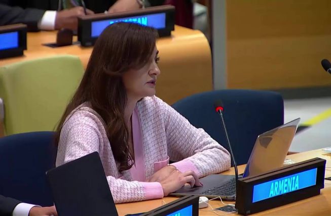 Statement by the Delegation of Armenia - Ms. Varduhi Melikyan, Counsellor of the Permanent Mission of Armenia to the UN, at the UNGA79 Sixth Committee under the agenda item 110, entitled ''Measures to eliminate international terrorism''