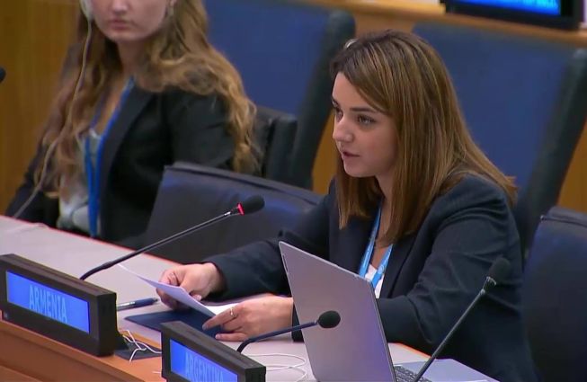 Statement by the Delegation of Armenia - Ms. Julieta Tavakalyan, Third Secretary of the Permanent Mission, at the UNGA79 Second Committee under the agenda item 23, entitled ''Operational activities for development"