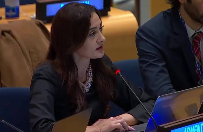 Statement by Delegation of Armenia - Ms. Varduhi Melikyan, Counsellor of Permanent Mission, at UNGA79 Sixth Committee, under item 81: “Status of Additional Protocols to Geneva Conventions of 1949 and relating to protection of victims of armed conflicts”