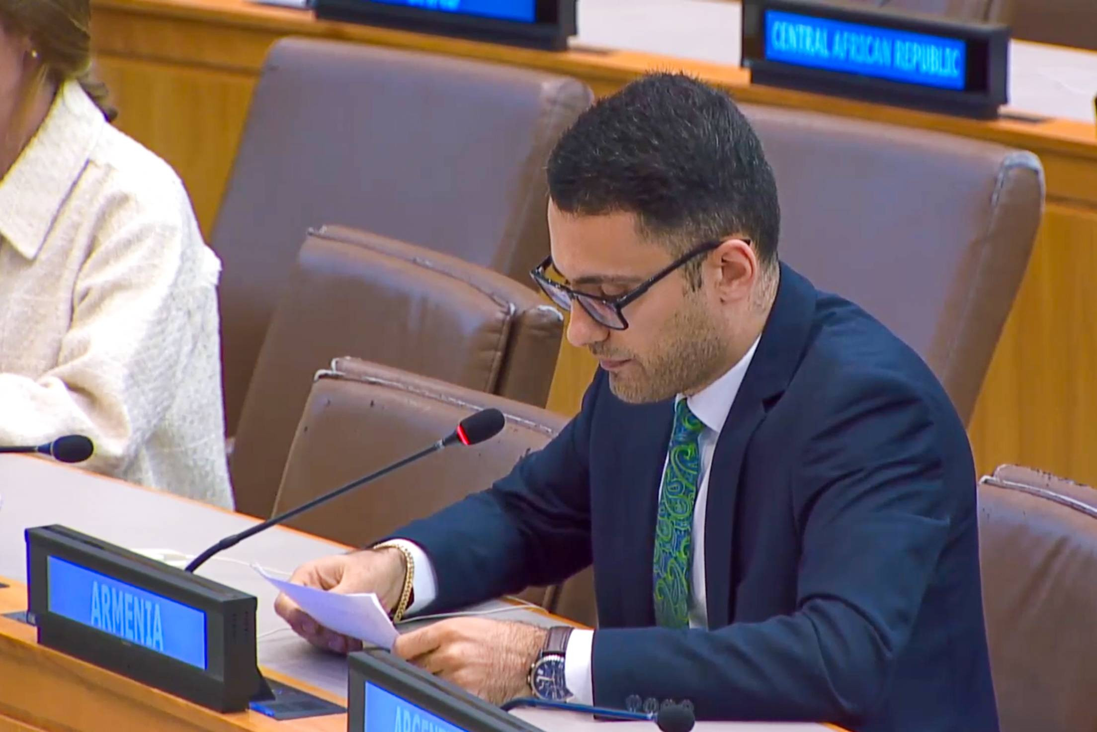 Statement by Delegation of Armenia - Mr. Arsen Kotanjyan, First Secretary of Permanent Mission, at UNGA79 3rd Committee, item 60: Report of UN High Commissioner, questions relating to refugees, returnees and displaced persons and humanitarian questions