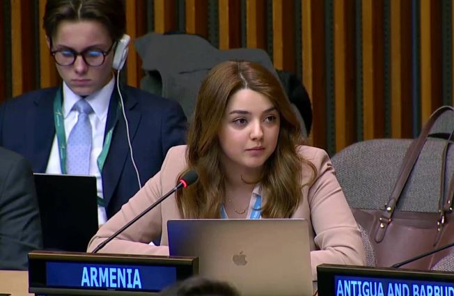 Statement by the Delegation of Armenia, Mr. Julieta Tavakalyan, Third Secretary of the Permanent Mission, at ECOSOC Coordination Segment: Financing and investment solutions for sustainable development in countries in special situations