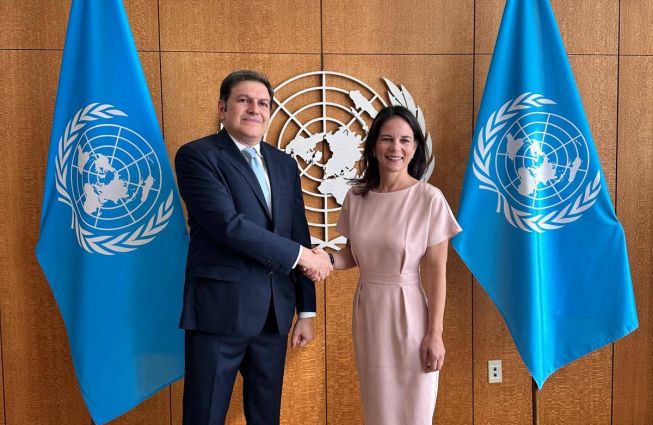 Meeting of Armenian Ambassador to UN with President of General Assembly