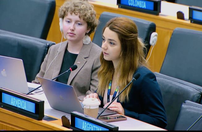 Statement by Ms. Julieta Tavakalyan, Third Secretary of the Permanent Mission of Armenia, under the UNGA80 2nd Committee items “Macroeconomic policy questions” and “Follow-up to and implementation of the outcomes of the International Conferences on FfD”