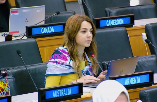 ՀՀ ՄՆ երրորդ քարտուղար Ջուլիետա Թավաքալյանի ելույթը ՄԱԿ ԳԱ 80-րդ նստաշրջանի 2-րդ կոմիտեի &laquo;Տեղեկատվական և հաղորդակցության տեխնոլոգիաները՝ կայուն զարգացման համար&raquo; և &laquo;Գլոբալիզացում և փոխկախվածություն&raquo; օրակարգային կետերի ներքո