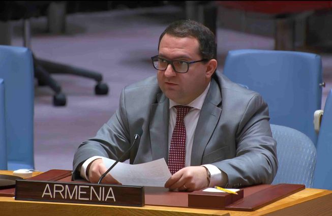 ՄԱԿ-ում ՀՀ մշտական ներկայացուցչի տեղակալը ելույթով հանդես եկավ Միջին Արևելքում իրավիճակին նվիրված ՄԱԿ ԱԽ բաց քննարկմանը