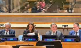 ՄԱԿ-ում ՀՀ մշտական ներկայացուցիչ, դեսպան Պարույր Հովհաննիսյանի ելույթը &laquo;Դիմակայունություն, կենսաբազմազանություն և գործընկերություններ. Փոքր կղզի զարգացող երկրները COP17-ի ճանապարհին&raquo; խորագրով կլոր սեղան քննարկմանը