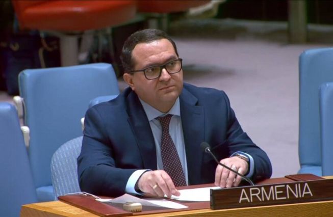 Deputy Permanent Representative of Armenia participated in the UN Security Council Open Debate on &laquo;Situation in the Middle East&raquo;