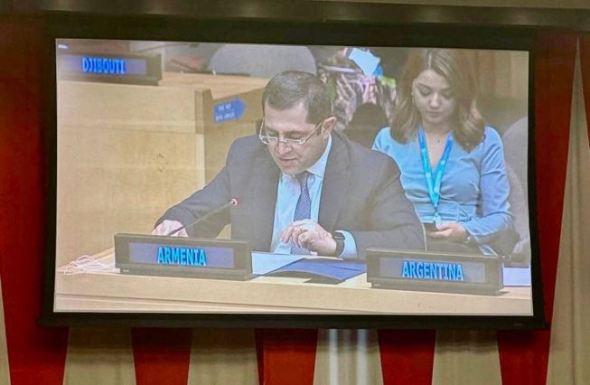 Statement by Permanent Representative of Armenia Mher Margaryan during the Meeting between UN Resident Coordinators with Member States